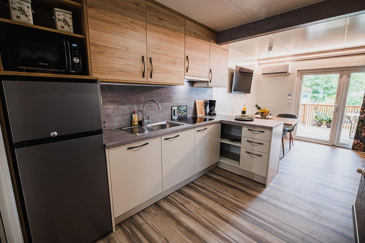 Premium Mobile Homes With Thermal Riviera Tickets Catez ob Savi Dış mekan fotoğraf