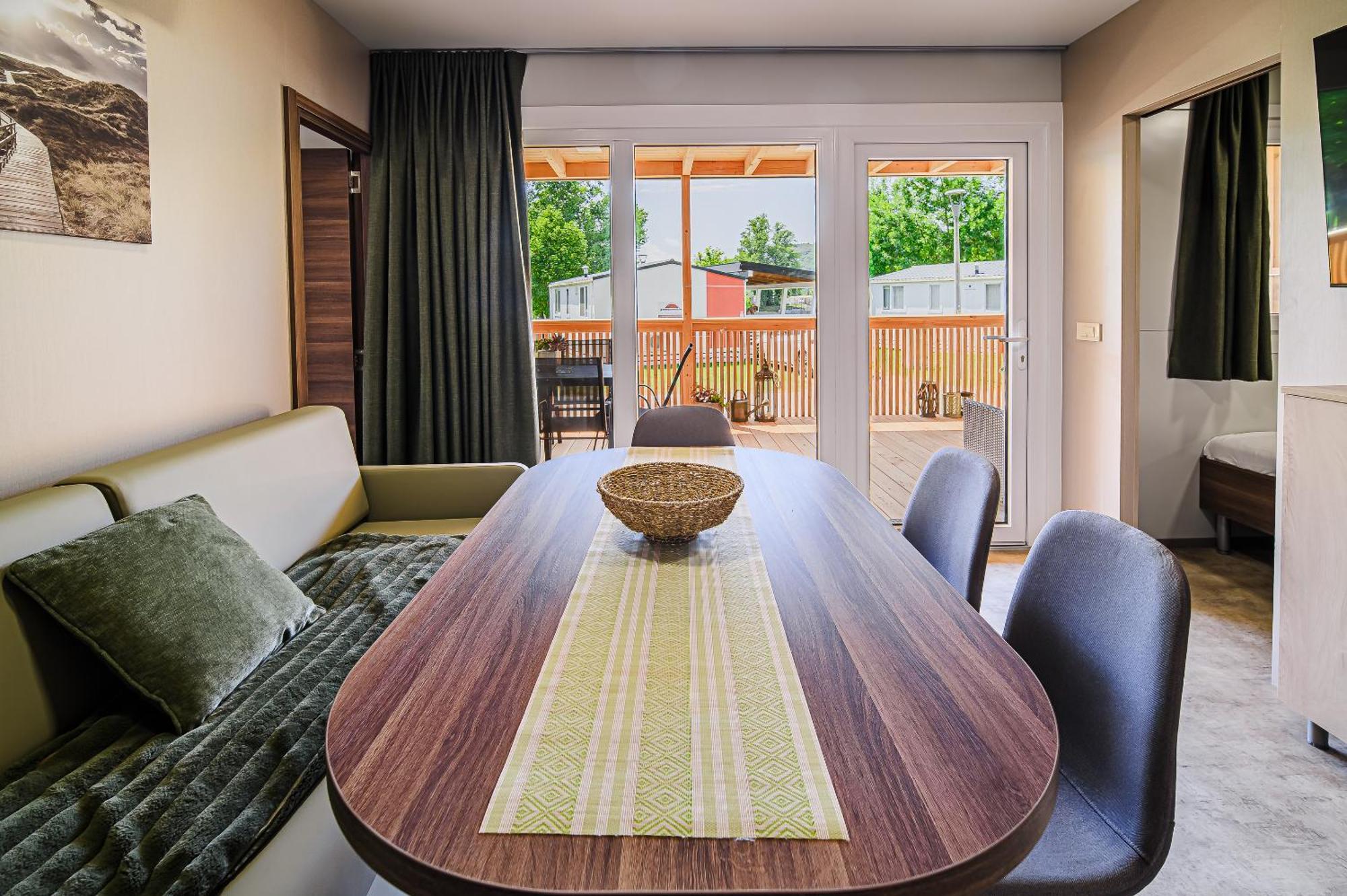 Premium Mobile Homes With Thermal Riviera Tickets Catez ob Savi Dış mekan fotoğraf