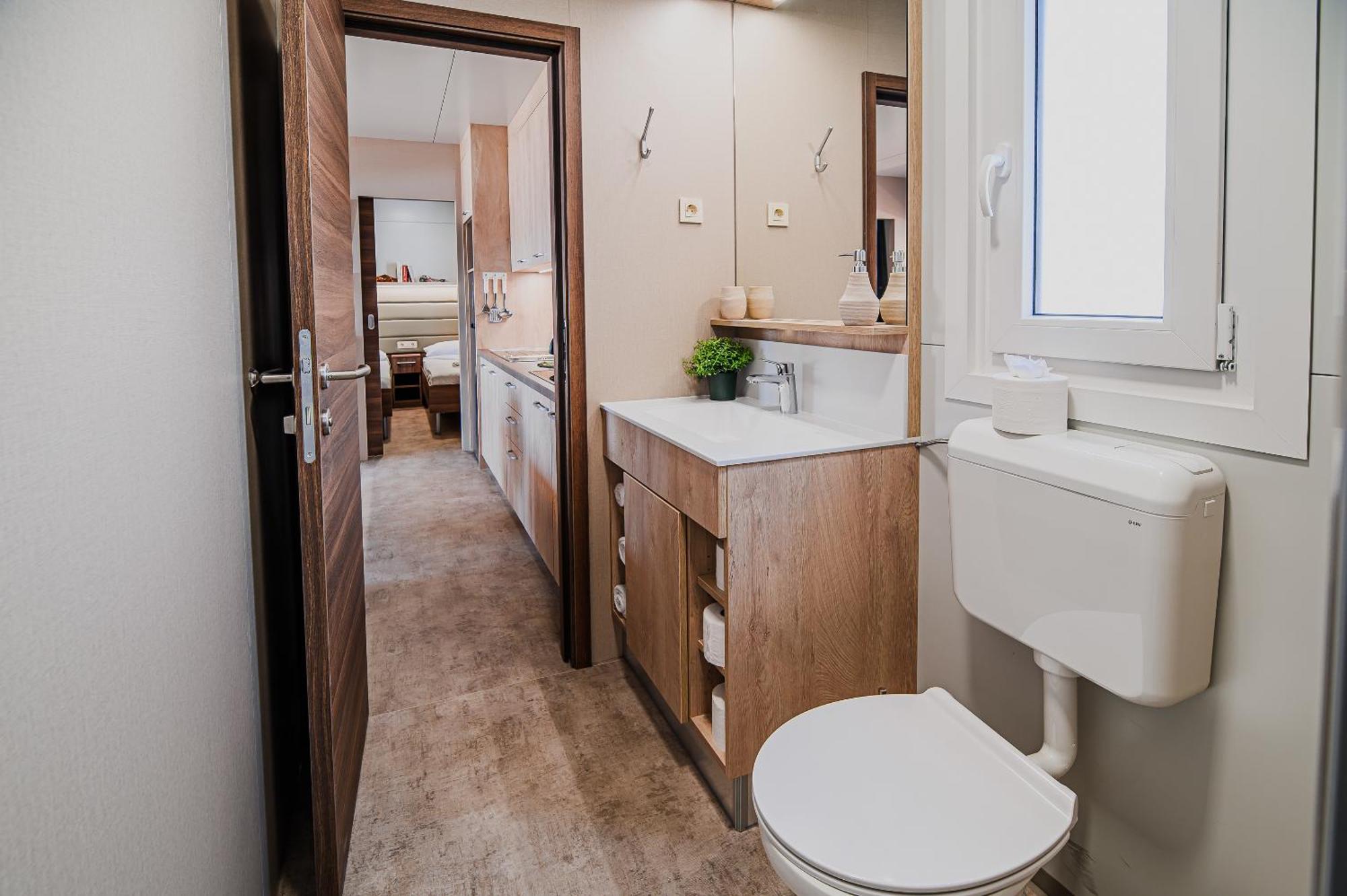 Premium Mobile Homes With Thermal Riviera Tickets Catez ob Savi Dış mekan fotoğraf