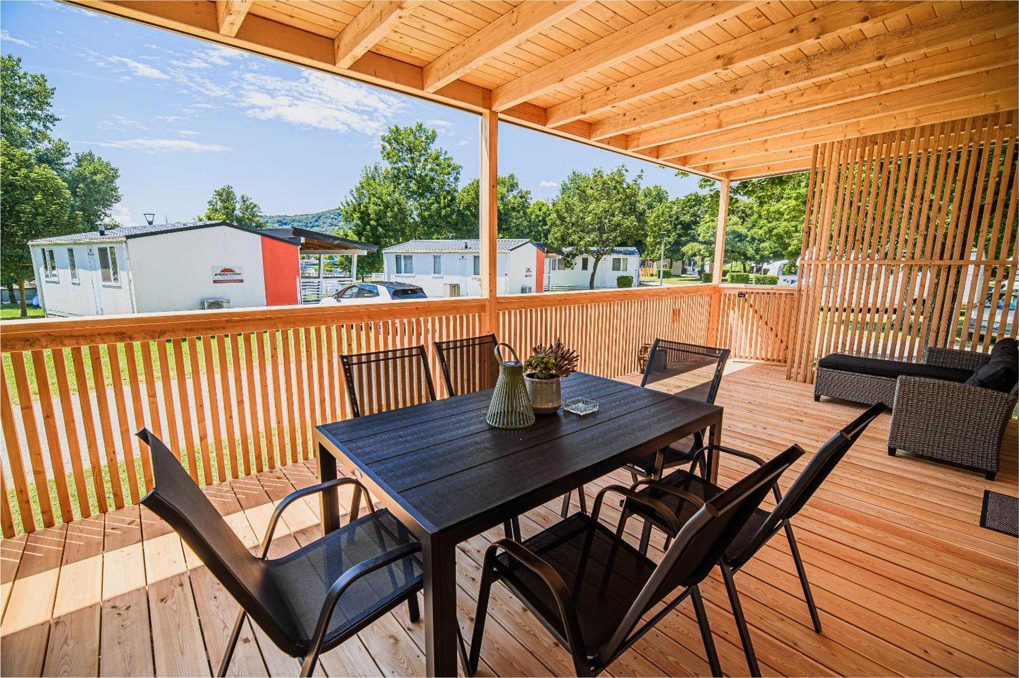 Premium Mobile Homes With Thermal Riviera Tickets Catez ob Savi Dış mekan fotoğraf
